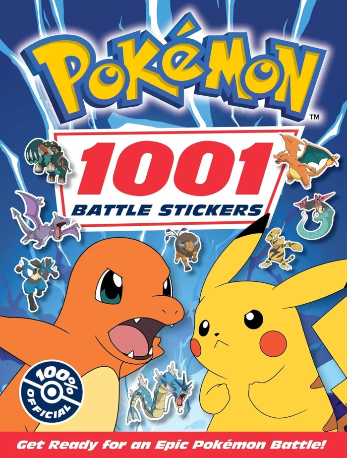 Pokemon: 1001 Battle Stickers, nálepkový zošit