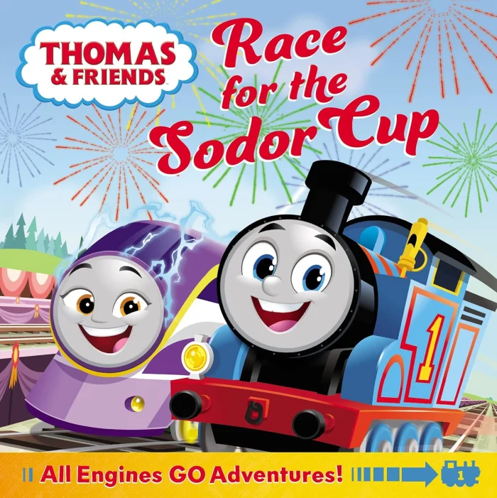 Race for the Sodor Cup, anglická kniha