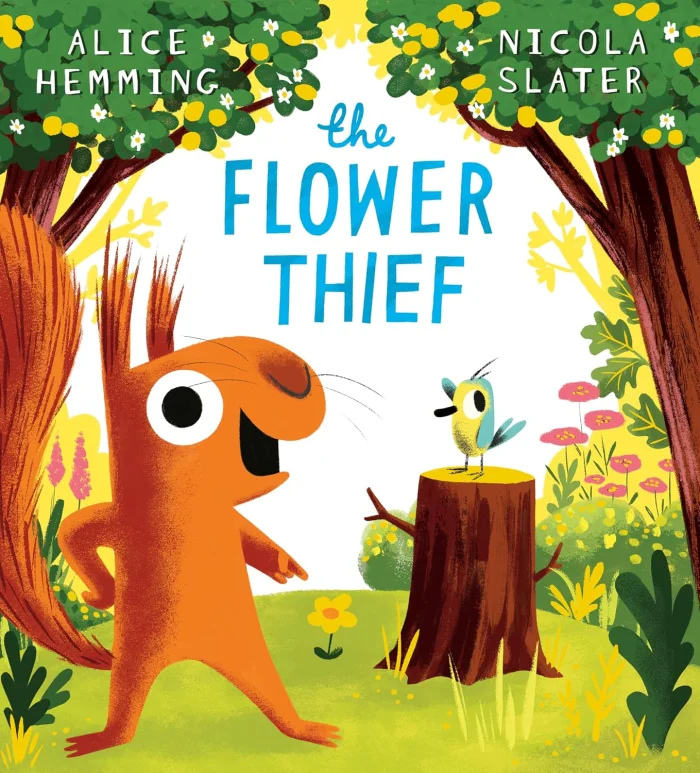 The Flower Thief, anglická kniha - leporelo