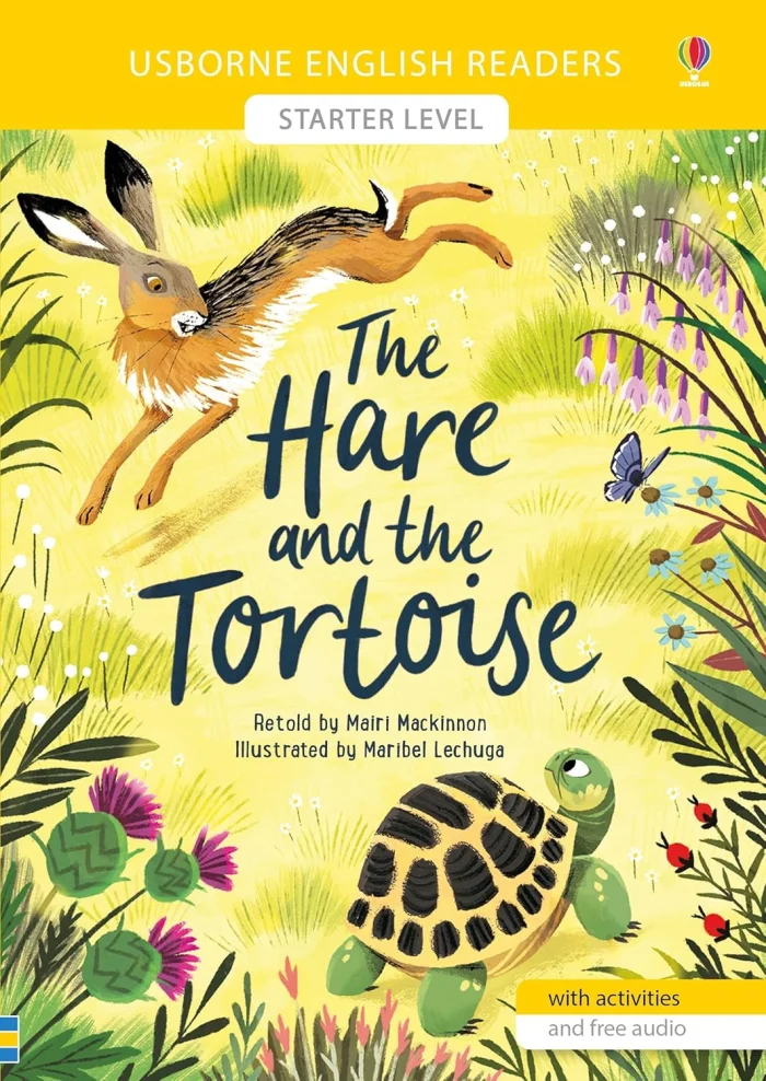 The Hare and the Tortoise (A1), anglická kniha