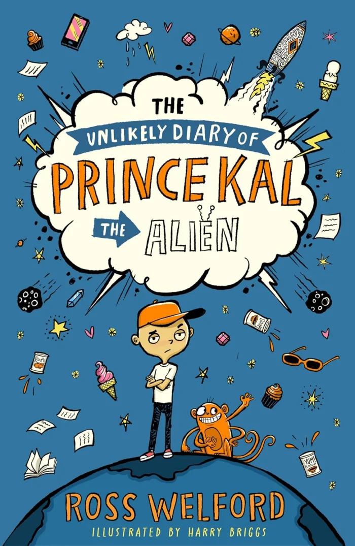 The Unlikely Diary of Prince Kal the Alien, anglická kniha