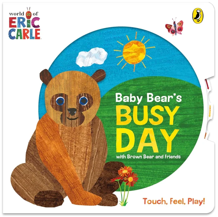 Baby Bear's Busy Day, anglická kniha - leporelo