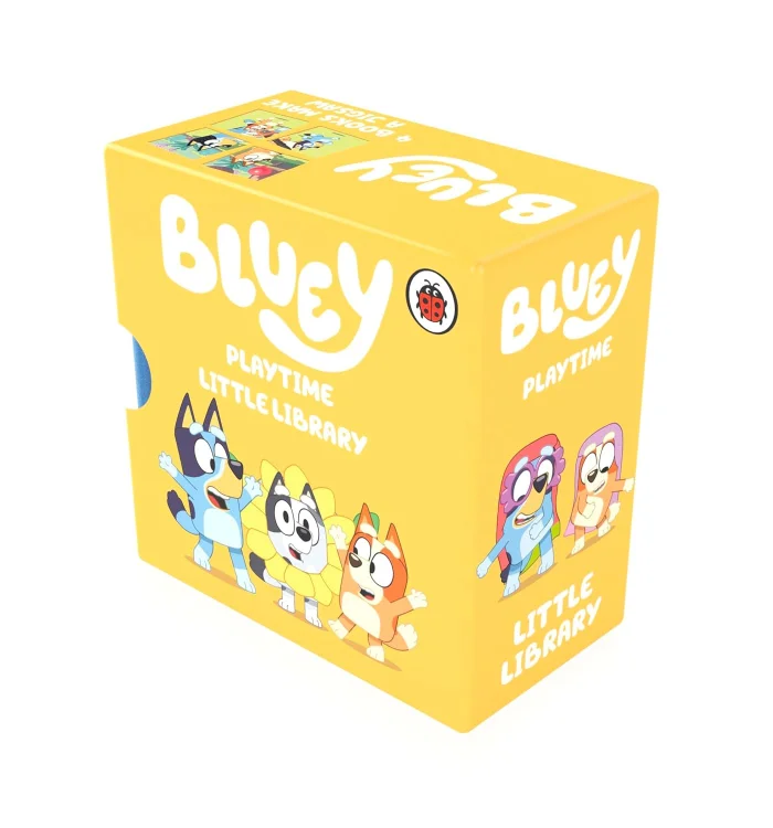 Bluey Playtime Little Library, anglická kniha - leporelo