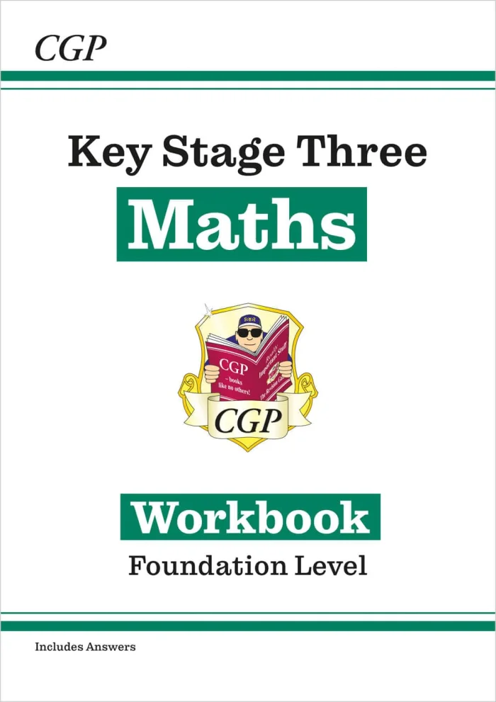KS3 Maths Workbook – Foundation (includes answers), pracovný zošit