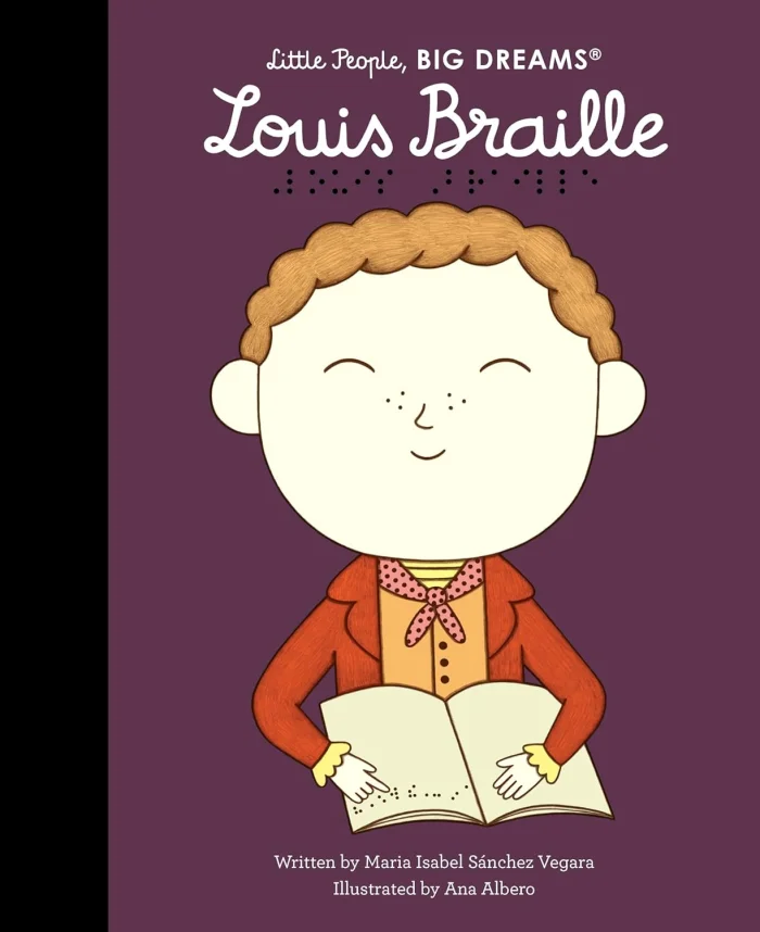 Louis Braille, anglická kniha