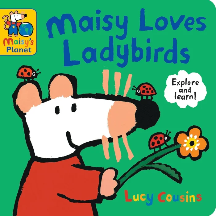Maisy Loves Ladybirds, anglická kniha - leporelo