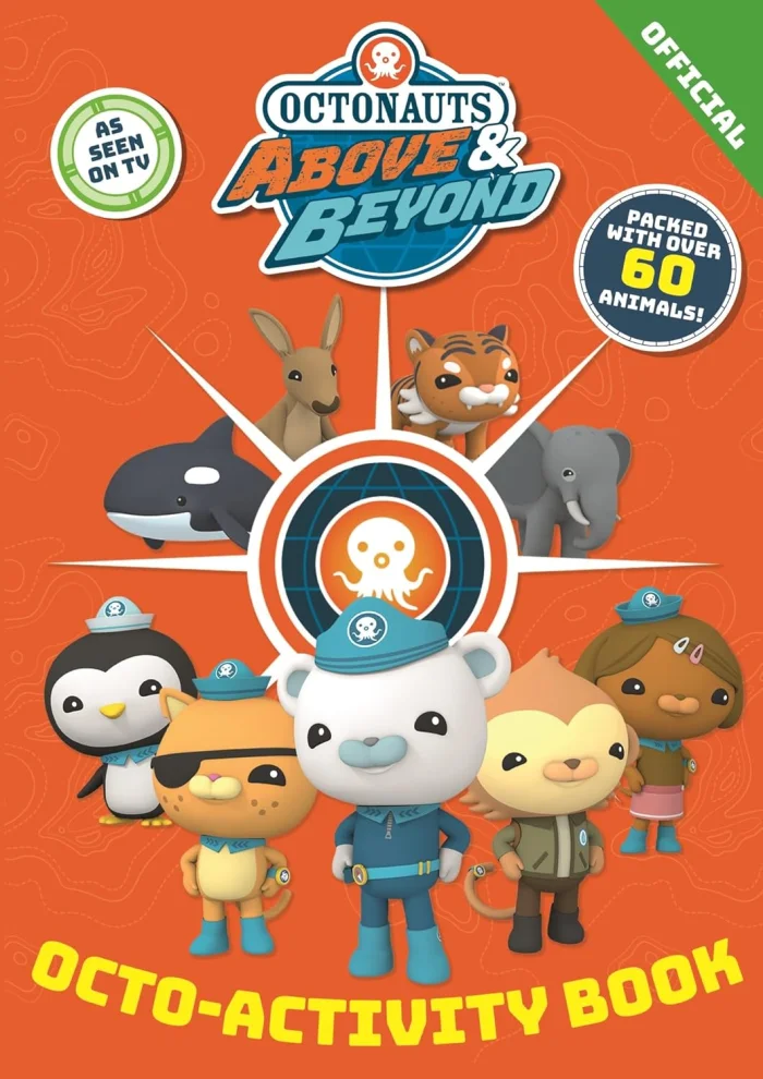Octo-Activity Book, anglická kniha s úlohami