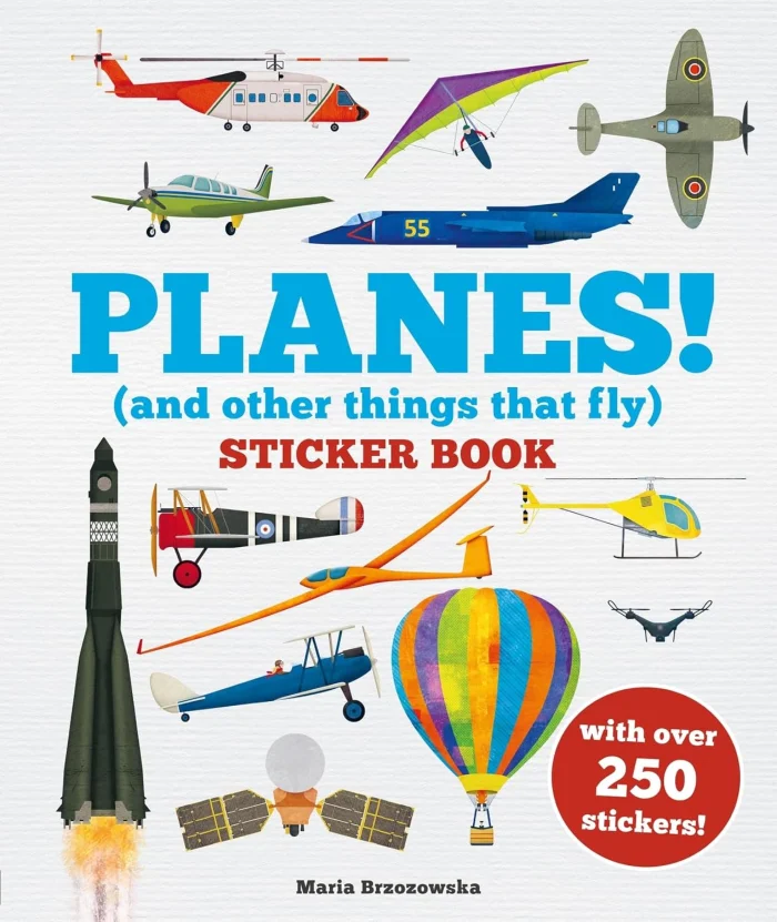Planes! Sticker Book, nálepkový zošit