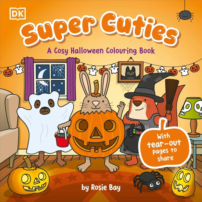 A Cosy Halloween Colouring Book, omaľovánka