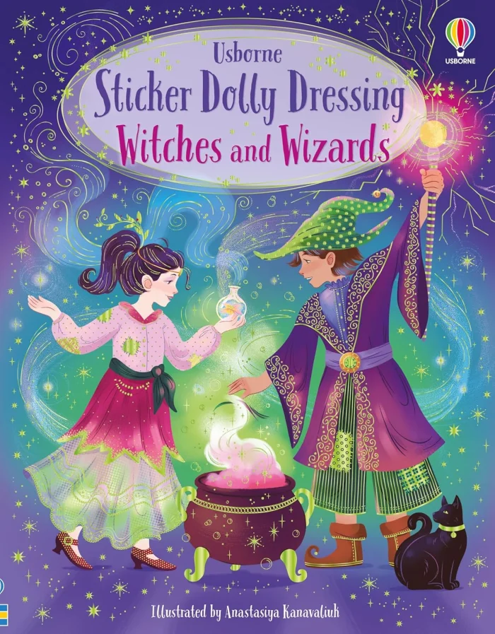 Witches and Wizards, nálepkový zošit