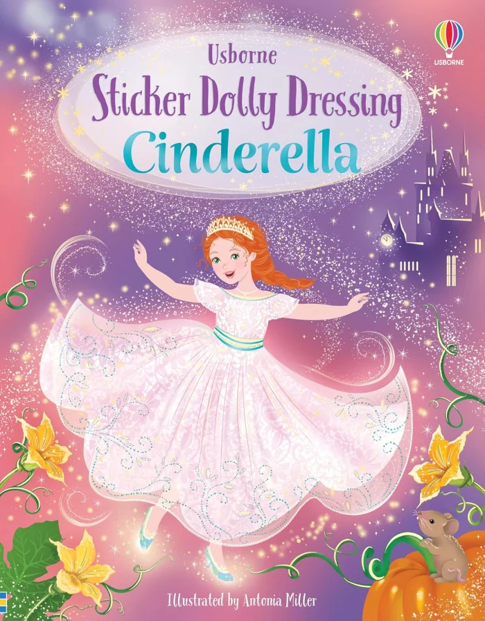 Cinderella , nálepkový zošit