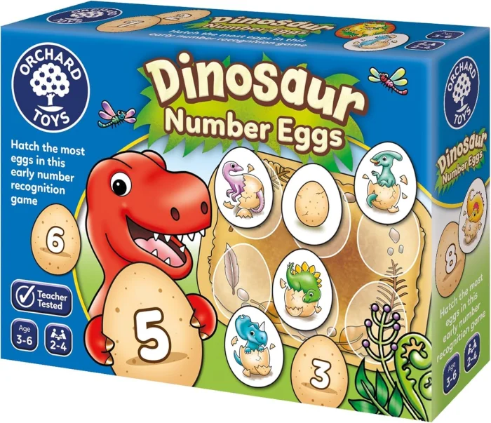 Dinosaur Number Eggs, hra