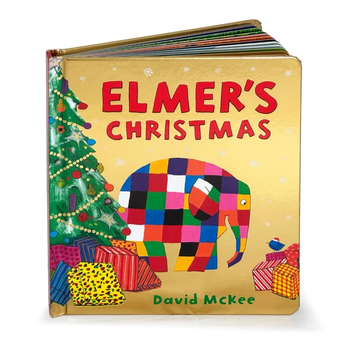 Elmer's Christmas, anglická kniha - leporelo