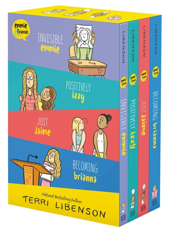 Emmie & Friends (A 4-Book Graphic Novel Box Set)