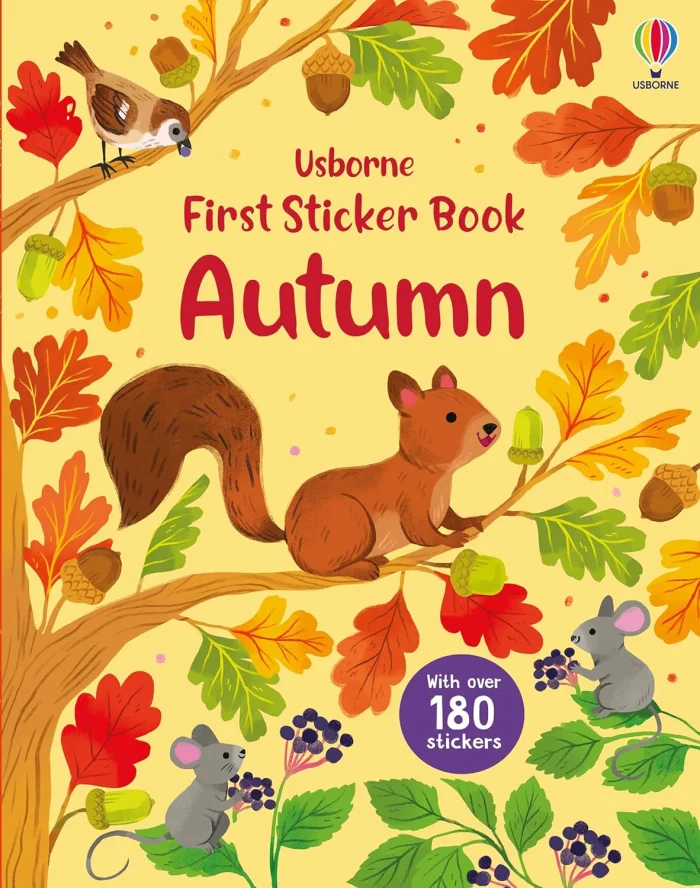 Autumn, nálepkový zošit