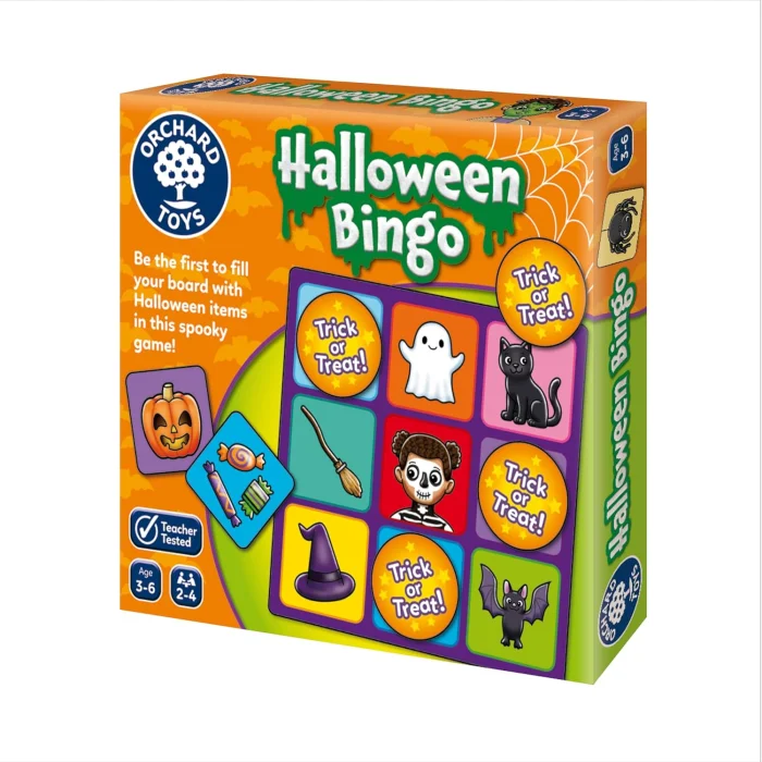 Halloween Bingo Mini Game, hra