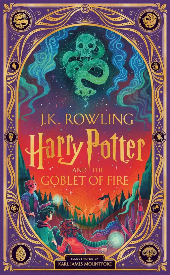 Harry Potter and the Goblet of Fire (4): Interactive Illustrated Edition, anglická kniha