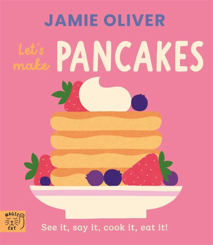 Let's Make Pancakes, anglická kniha - leporelo