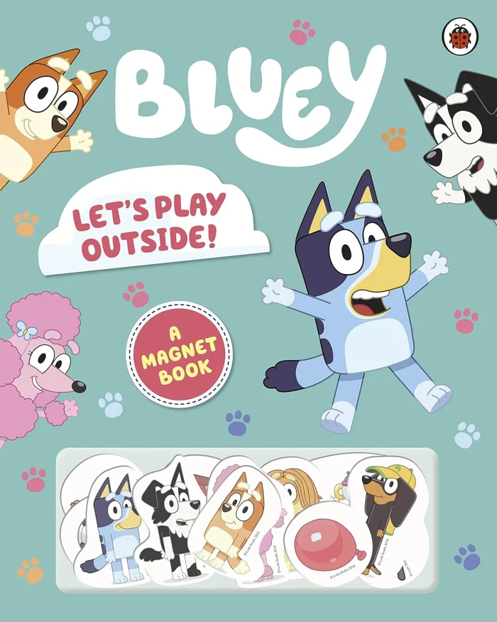 Let's Play Outside!-Magnet book, anglická kniha - leporelo s magnetmi