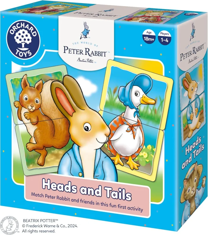 Peter Rabbit™ Heads and Tails Game, hra