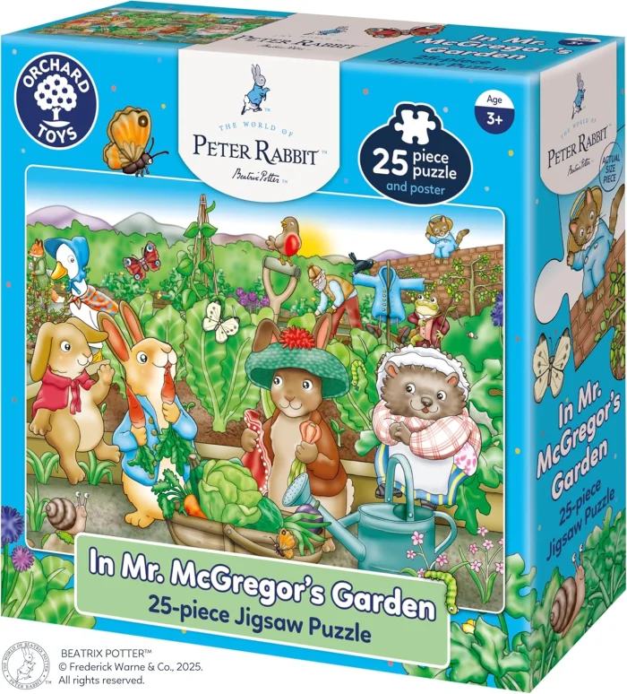 Peter Rabbit™ In Mr. McGregor's Garden jigsaw puzzle (25 ks), puzzle