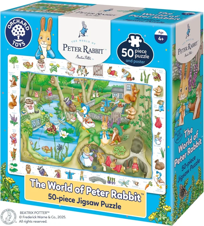 Peter Rabbit™ The World of Peter Rabbit™ jigsaw puzzle (50 ks), puzzle