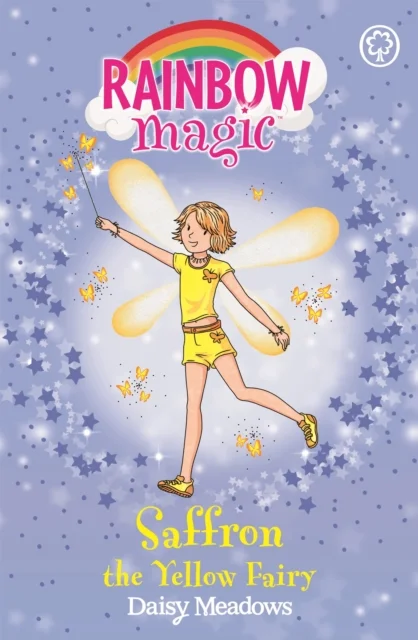 Saffron the Yellow Fairy (The Rainbow Fairies 3), anglická kniha