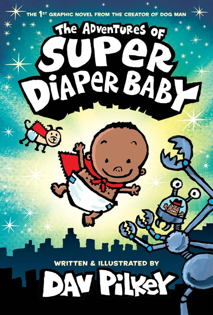 The Adventures of Super Diaper Baby (1), anglická kniha - komiks
