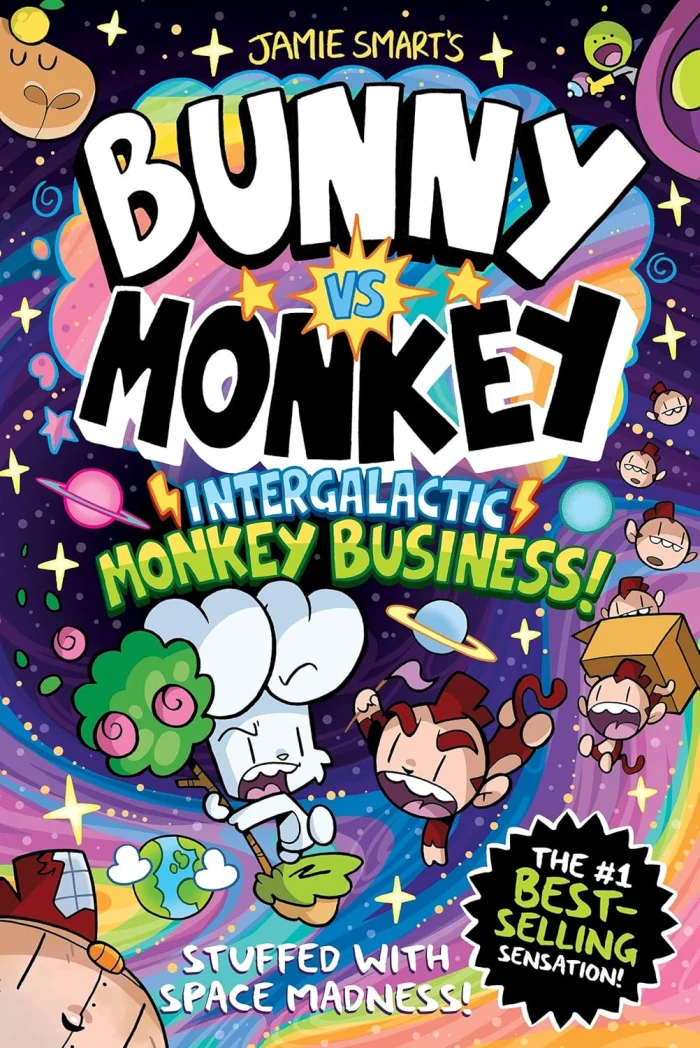 Intergalactic Monkey Business! (11), anglická kniha - komiks
