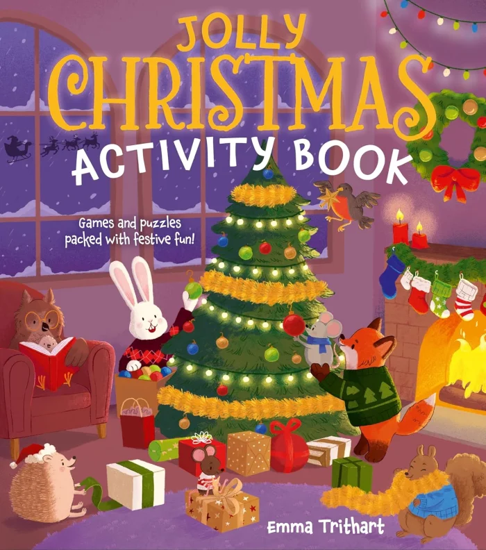 Jolly Christmas Activity Book, anglická kniha