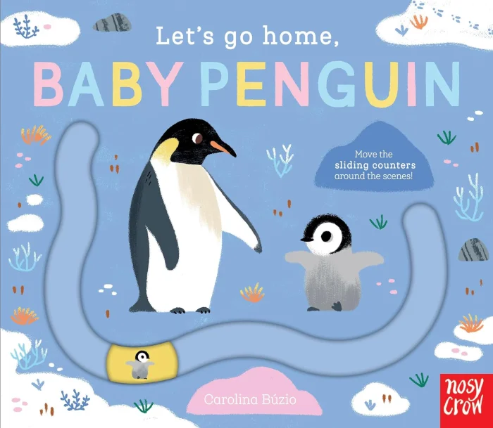 Let's Go Home, Baby Penguin, anglická kniha - leporelo