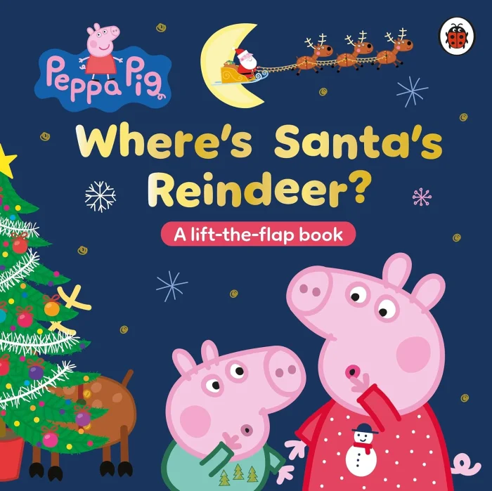 Where’s Santa’s Reindeer? (A Lift-the-Flap Book), anglická kniha - leporelo
