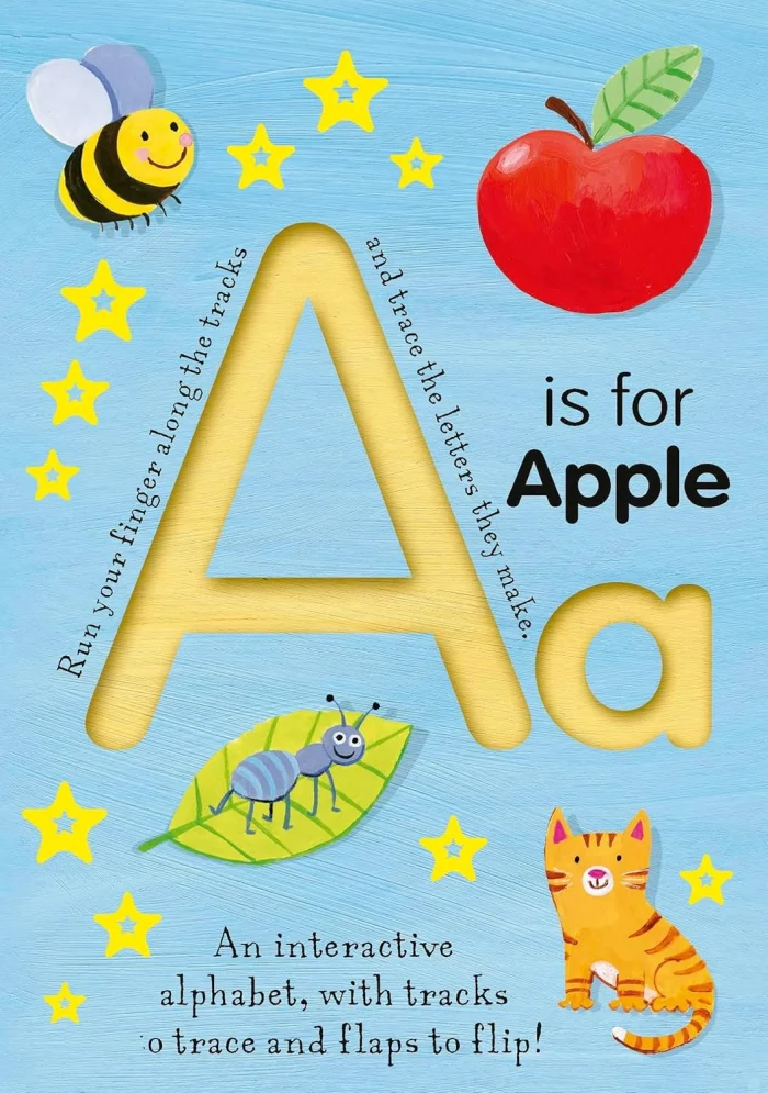 A is for Apple, anglická kniha - leporelo
