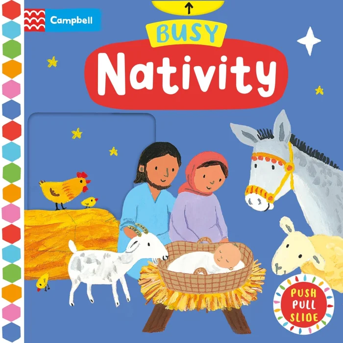 Busy Nativity (A Push, Pull, Slide Book)