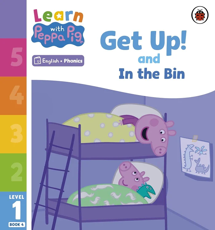Get Up! and In the Bin (Phonics Reader Level 1), anglická kniha