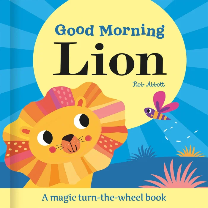Good Morning Lion, anglická kniha - leporelo