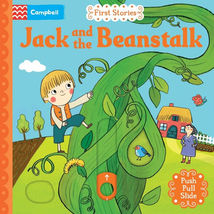 Jack and the Beanstalk (A Push, Pull, Slide Book), anglická kniha - leporelo