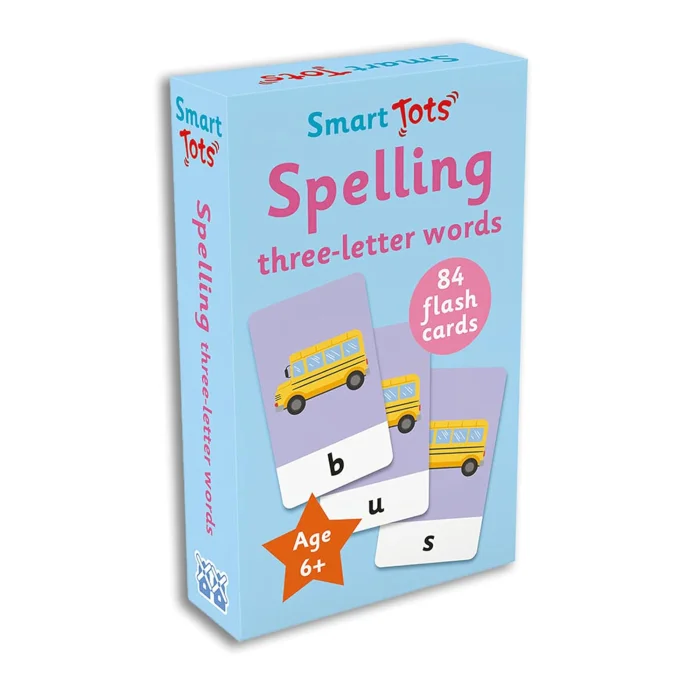 karty Spelling - three-letter words