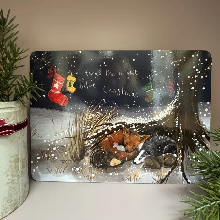 Night Before Christmas Placemat (XMT25), podložka na stôl
