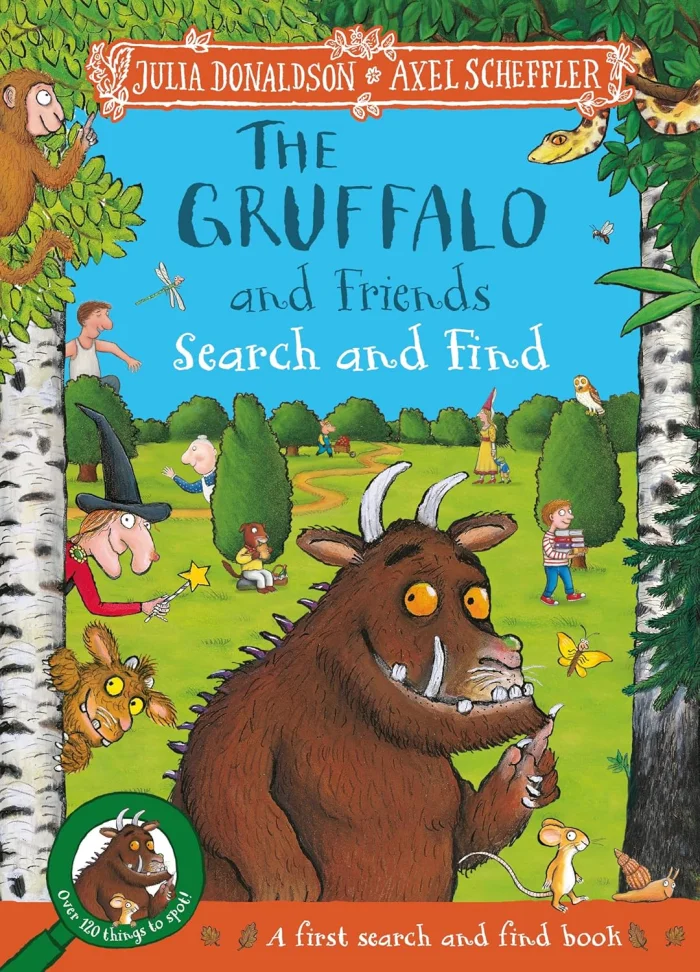 The Gruffalo and Friends Search and Find, anglická kniha