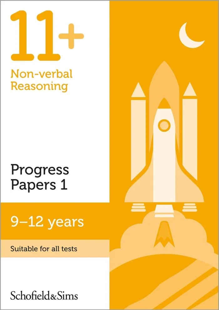 11+ Non-verbal Reasoning Progress Papers Book 1 for GL and Other Test Providers: KS2, (Ages 9-12), pracovný zošit