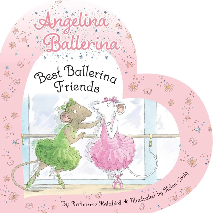 Best Ballerina Friends, anglická kniha - leporelo