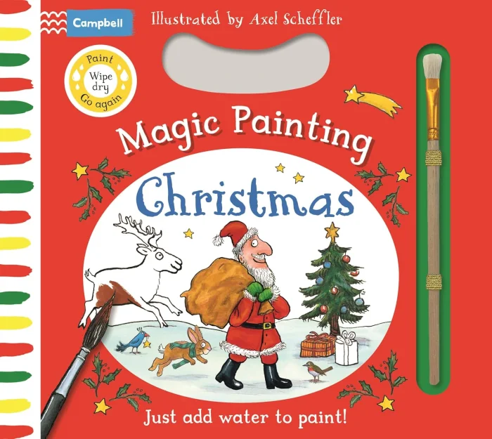 Christmas Magic Painting, omaľovánka - leporelo