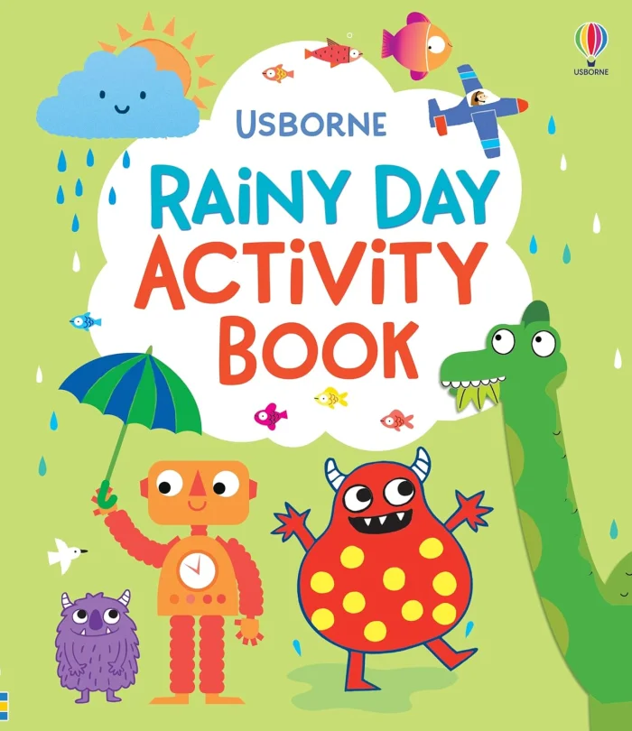 Little Children's Rainy Day Activity Book, anglická kniha s úlohami