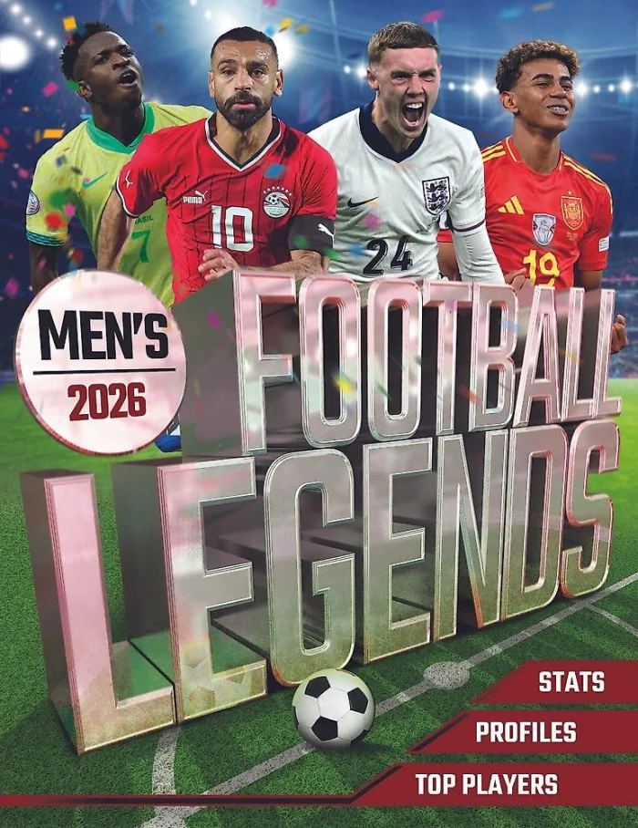 Men's Football Legends 2026, anglická kniha