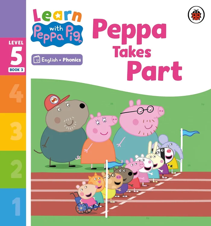 Peppa Takes Part (Phonics Reader Level 5), anglická kniha