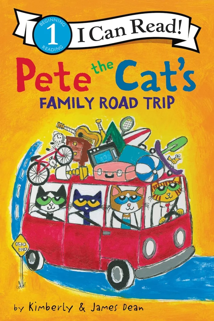 Pete the Cat’s Family Road Trip, anglická kniha
