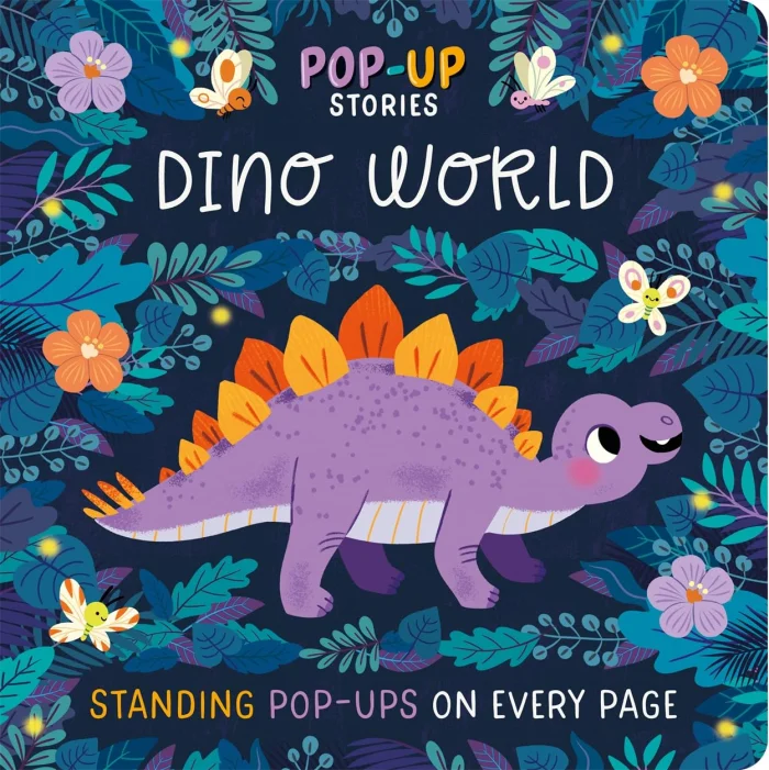 Dino World, anglická kniha - leporelo