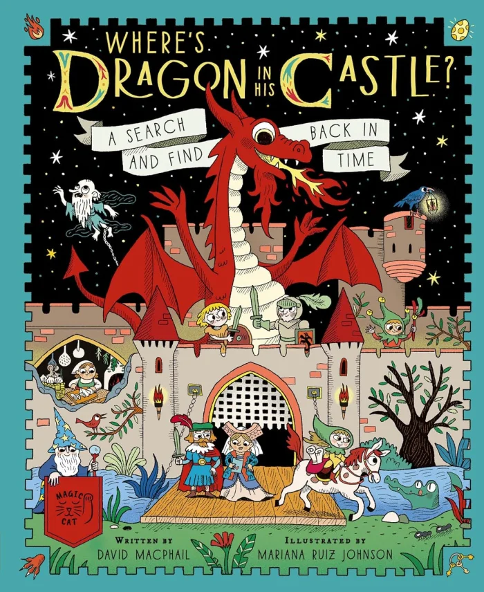 Where's Dragon in His Castle? (A Search and Find), anglická kniha