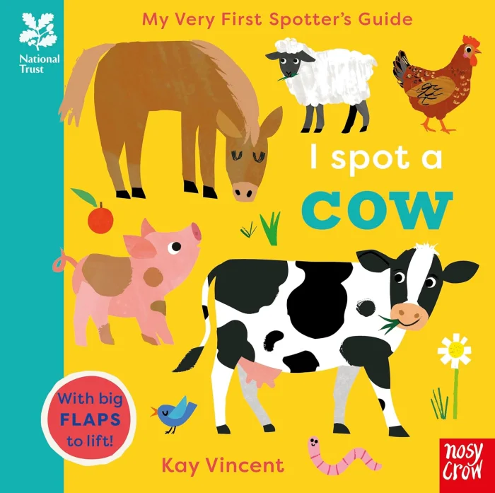 I Spot a Cow, anglická kniha - leporelo